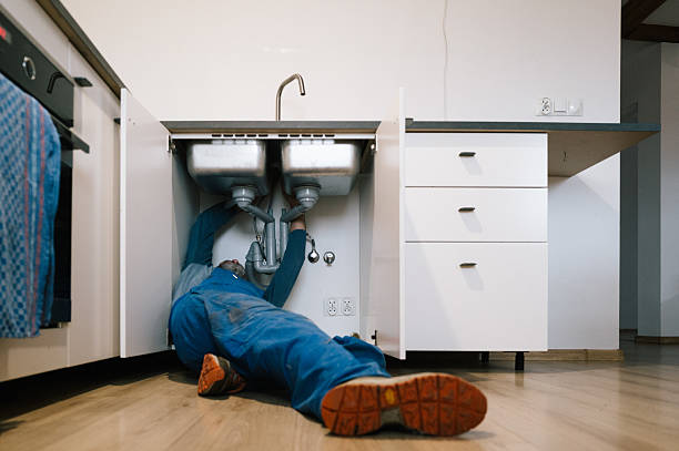 Professional Drain Cleaning technician working in Monroe, WI